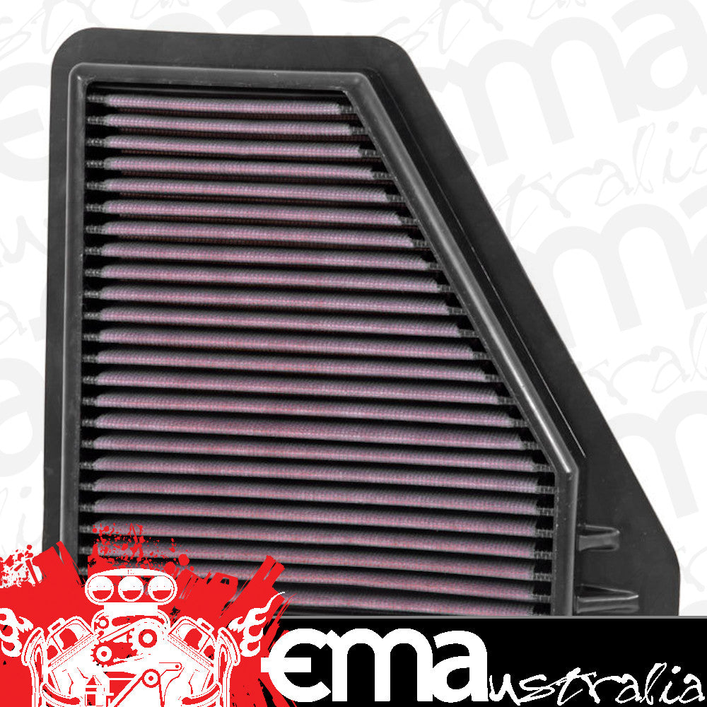 K&N Filters KN33-3012 Replacement Panel Filter Suit 2012-2016 Honda Civic Ix 1.6L & 2.2L Diesel A1844