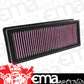 K&N Filters KN33-3028 Air Filter 2012-2015 Bmw Advanced 3.0L Diesel