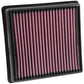 K&N Filters KN33-3029 Replacement Panel Filter Suit Jeep Grand Cherokee 3.0L V6 2011-13