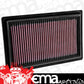 K&N Filters KN33-3034 Replacement Panel Filter Suit 2013-2016 Mercedes Benz C Series & E Seires 1.6L & 2.0L L4