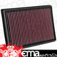 K&N Filters KN33-3045 Panel Air Filter 2015-2016 For Toyota Hilux Fortuna 2.4L 2.8L Diesel