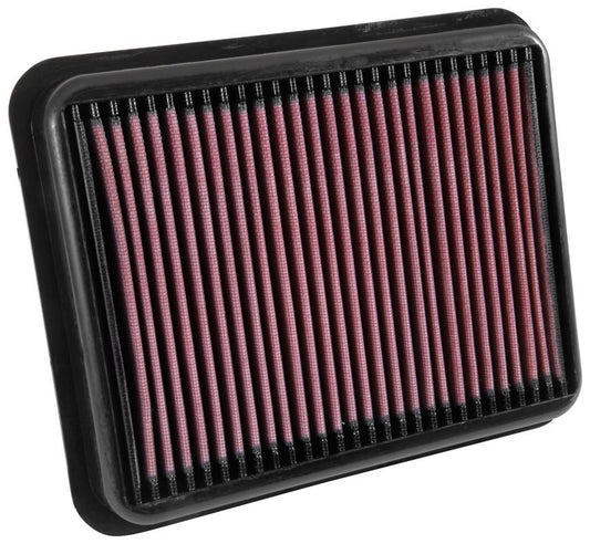 K&N Filters KN33-3062 Replacement Panel Filter Suit 2015-17 For Toyota Land Cruiser/Prado 2.8L L4 Diesel