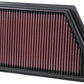 K&N Filters KN33-5009 Replacement Panel Filter Suit Jeep Chrokee 3.2L V6 2.4L L4 2014-15