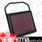 K&N Filters KN33-5032 Replacement Panel Filter Suit 2015-2016 Mercedes Cls400 E400 Gle400 Gle450 Gle500E Sl400