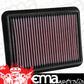 K&N Filters KN33-5038 Replacement Panel Filter Suit 2013-2017 For Mazda 2 3 & 2017 For Toyota Yaris 1.5L L4 Diesel & Petrol
