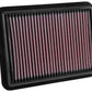 K&N Filters KN33-5038 Replacement Panel Filter Suit 2013-2017 For Mazda 2 3 & 2017 For Toyota Yaris 1.5L L4 Diesel & Petrol