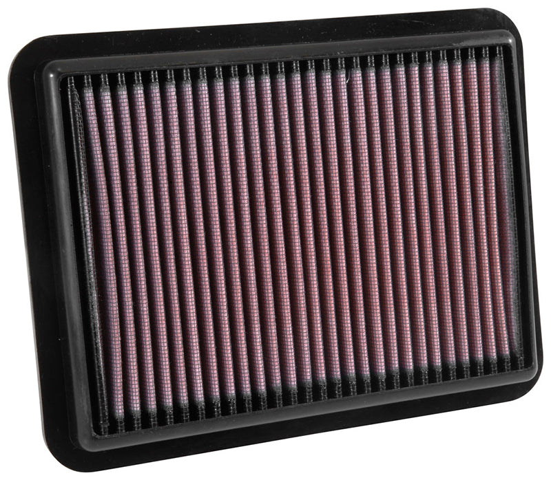 K&N Filters KN33-5038 Replacement Panel Filter Suit 2013-2017 For Mazda 2 3 & 2017 For Toyota Yaris 1.5L L4 Diesel & Petrol