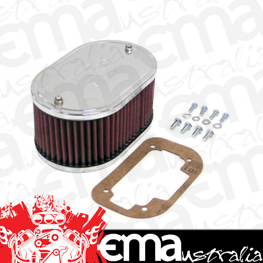 K&N Filters KN56-1040 Custom Racing Assembly Filter 4-1/2 X 7 X 3-1/4 Suit Weber Dgv Dgv5A Dgav Dgev &Amp; Dps 32/36