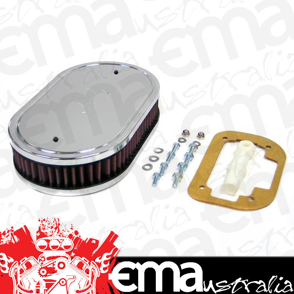 K&N Filters KN56-1070 Custom Racing Assembly Filter 5-1/2 X 9 X 1-3/4 Suit Weber Dgv Dgv5A Dgav Dgev &Amp; Dps 32/36