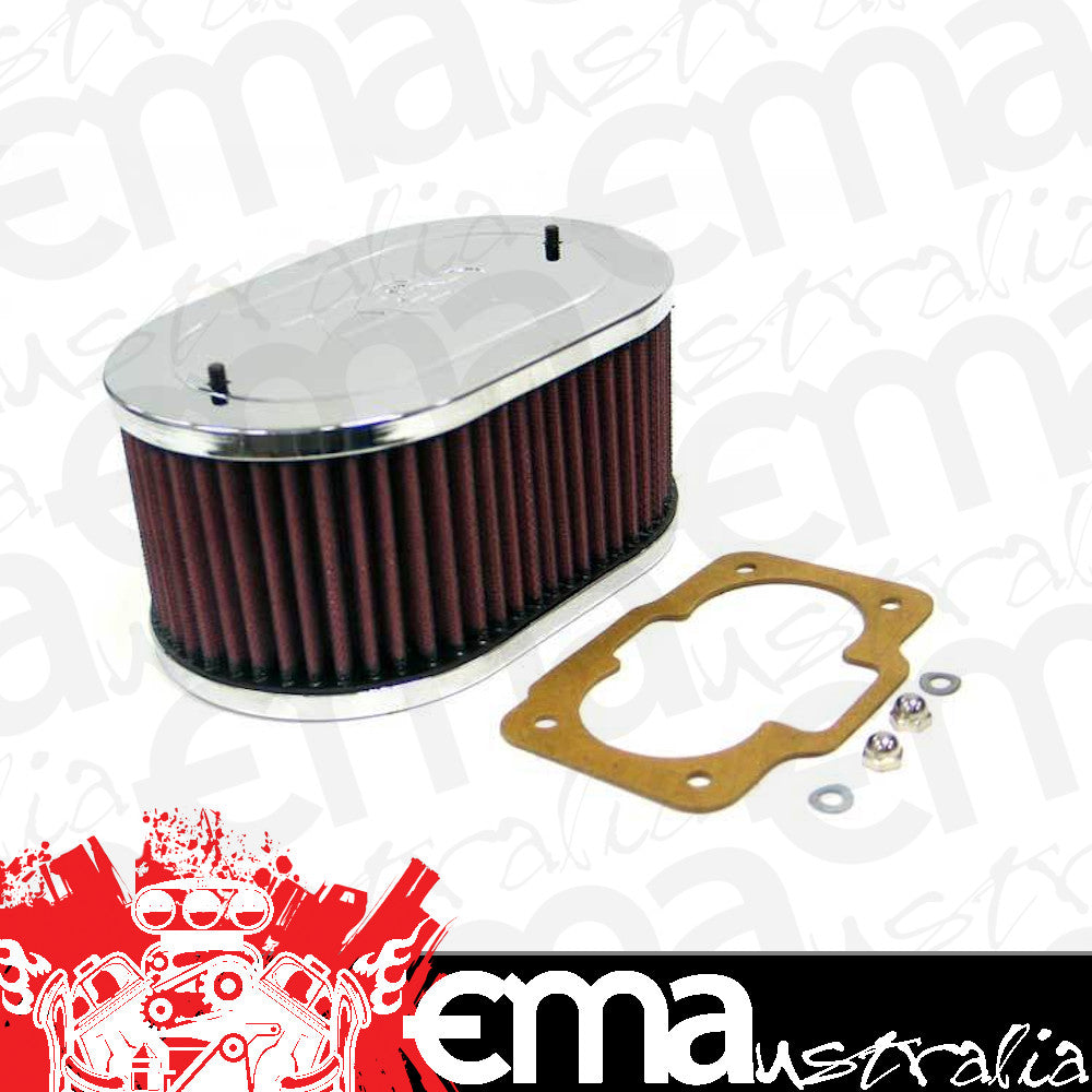 K&N Filters KN56-1120 Custom Racing Assembly Filter 4-1/2 X 7 X 3-1/4 Suit Weber Dcnf 36 40 42 &Amp 40 Mm