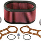 K&N Filters KN56-1220 Custom Racing Assembly Filter 5-1/2 X 9 X 4-1/2 Suit Weber Ida 48 Mm