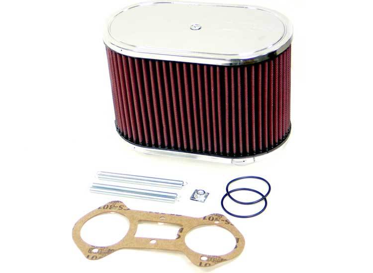 K&N Filters KN56-1230 Custom Racing Assembly Filter 5-1/2 X 9 X 5-1/2 Suit Weber Ida 48 Mm