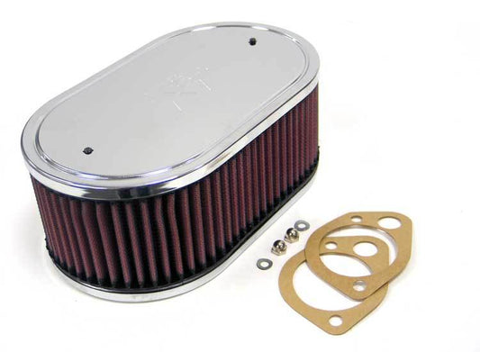K&N Filters KN56-1360 Custom Racing Assembly Filter 5-1/2 X 9 X 3-1/4 Suit Sk Racing & Solex 40 44 48 Mm & Weber Dcoe 40 42 45 & 48 Mm