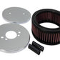 K&N Filters KN56-1400 Custom Racing Air Filter Assembly 1-3/4" Su Carb 5-7/8 X 1-3/4"H