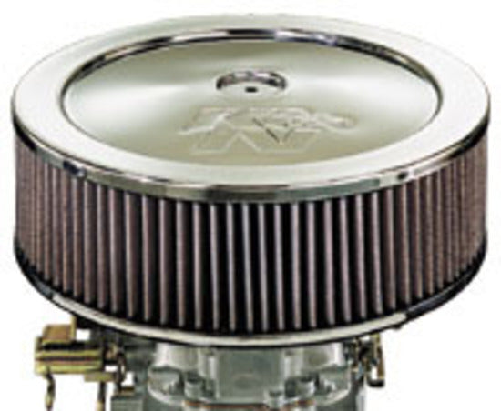 K&N Filters KN60-1180 Chrome Custom Air Cleaner Assembly Suit Neck Size 5-1/8" 130 Mm