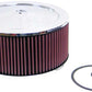 K&N Filters KN60-1200 Chrome Custom Air Cleaner Assembly 11 X 5" Suit Neck Size 5-1/8" 130 Mm
