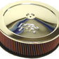 K&N Filters KN60-1235 14X4" Air Cleaner Assembly 0.500" Raised Base 7-5/16" Dominator