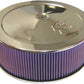 K&N Filters KN60-1270 Chrome Custom Air Cleaner Assembly 14 X 5" Suit Neck Size 5-1/8" 130 Mm