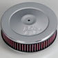 K&N Filters KN60-1320 Chrome 7X2" Air Filter Assembly 5-1/8" Neck