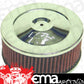 K&N Filters KN60-1330 Chrome Custom Air Cleaner Assembly 7 X 3" Suit Neck Size 5-1/8" 130 Mm
