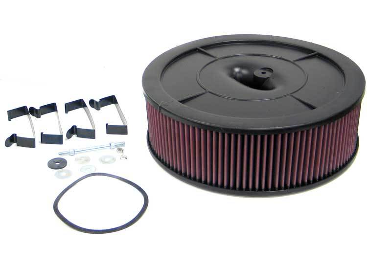 K&N Filters KN61-2020 Flow Control Air Cleaner Assembly 14 X 4" Suit Neck Size 5-1/8" 130 Mm