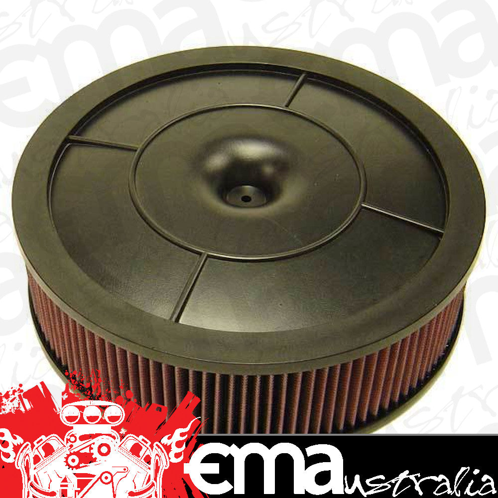 K&N Filters KN61-4020 Flow Control Air Cleaner 14" X 4" W/ 5-1/8" Neck
