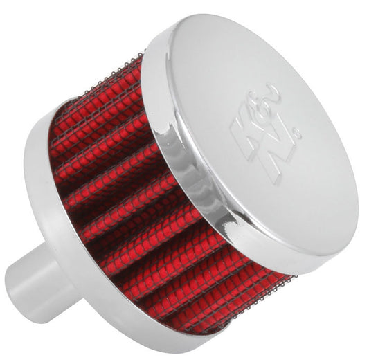 K&N Filters KN62-1015 Push-In Vent Filter 2 Od X 1-1/2 H W/ 1/2" 13Mm Tube
