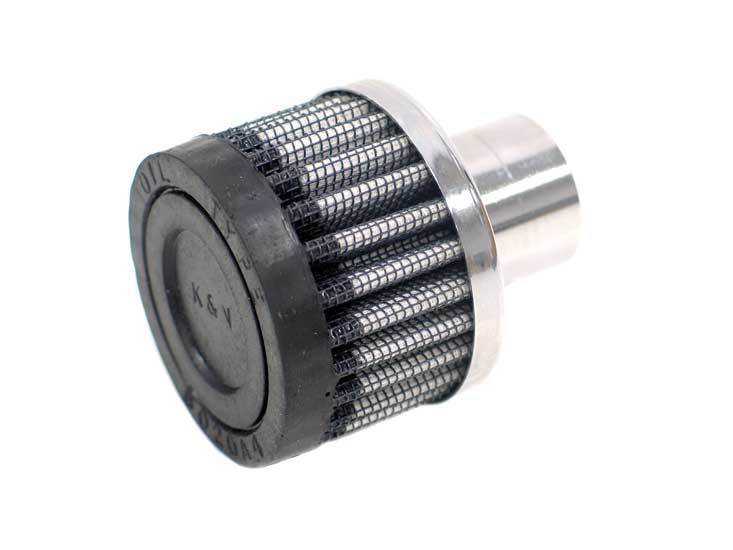 K&N Filters KN62-1040 Push-In Vent Filter 2 Od X 1-1/2 H W/ 1" 25Mm Tube