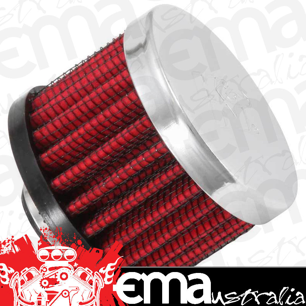 K&N Filters KN62-1320 Clamp-On Vent Filter 2 Od X 1-1/2 H W/ 3/8" 10Mm Hole