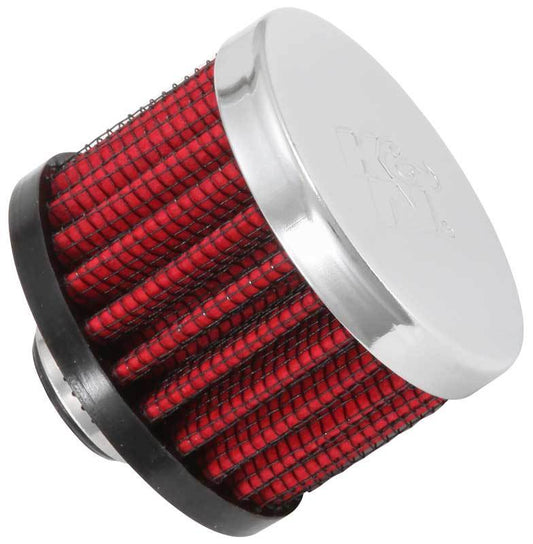 K&N Filters KN62-1320 Clamp-On Vent Filter 2 Od X 1-1/2 H W/ 3/8" 10Mm Hole