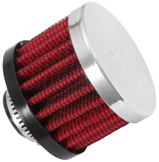 K&N Filters | KN62-1330 | Filters Clamp-On Vent Filter 2 Od X 1-1/2 H W/ 1/2" 13Mm Hole