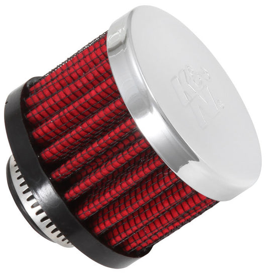 K&N Filters KN62-1340 Clamp-On Vent Filter 2 Od X 1-1/2 H W/ 5/8" 16Mm Hole