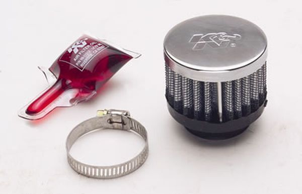 K&N Filters KN62-1370 Push In Valve Cover Breathercrankcase Vent Filter 2" Od X 1.5"H