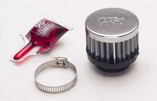 K&N Filters KN62-1370 Push In Valve Cover Breathercrankcase Vent Filter 2" Od X 1.5"H