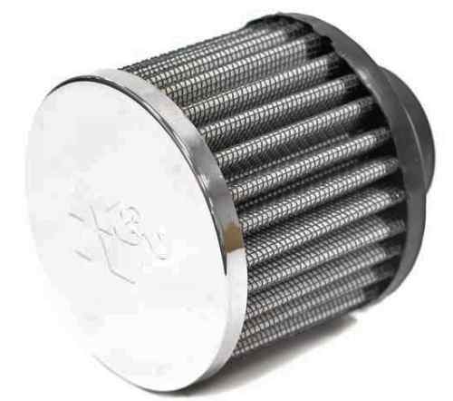 K&N Filters KN62-1390 Chrome Vent Filter 1-1/4 Vcover Crankcase