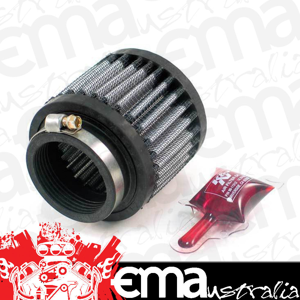 K&N Filters KN62-1480 Clamp On Valve Cover Vent Filter 3" Od X 2.5"H W/ 1-3/4" Hole