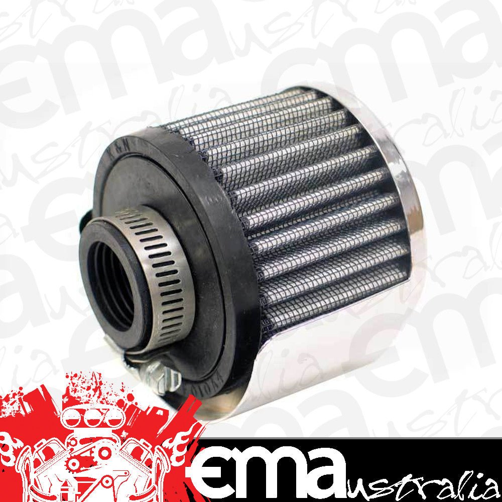 K&N Filters KN62-1511 Clamp-On Vent Filter 3 Od X 2-1/2 H W/ 1" 25Mm Hole