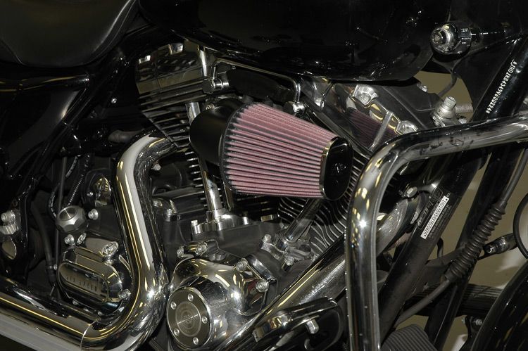 K&N Filters KN63-1122 Air Charger Performance Air Intake Kit Harley Davidson Flh/T 08-13