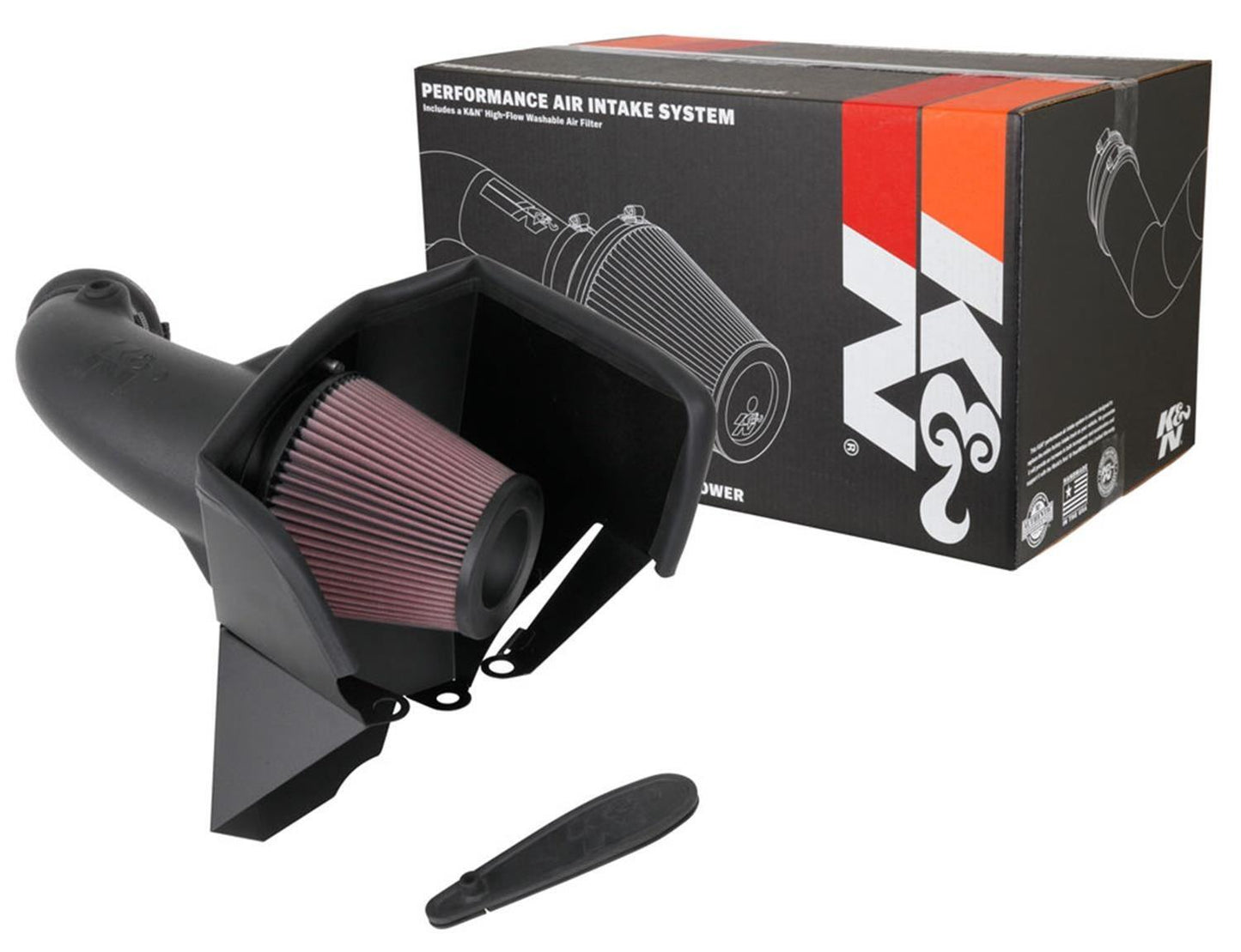 K&N Filters KN63-1579 Performance Filters Jeep 6.2L Air Intake Kit 63 Series Air Charger High Performance