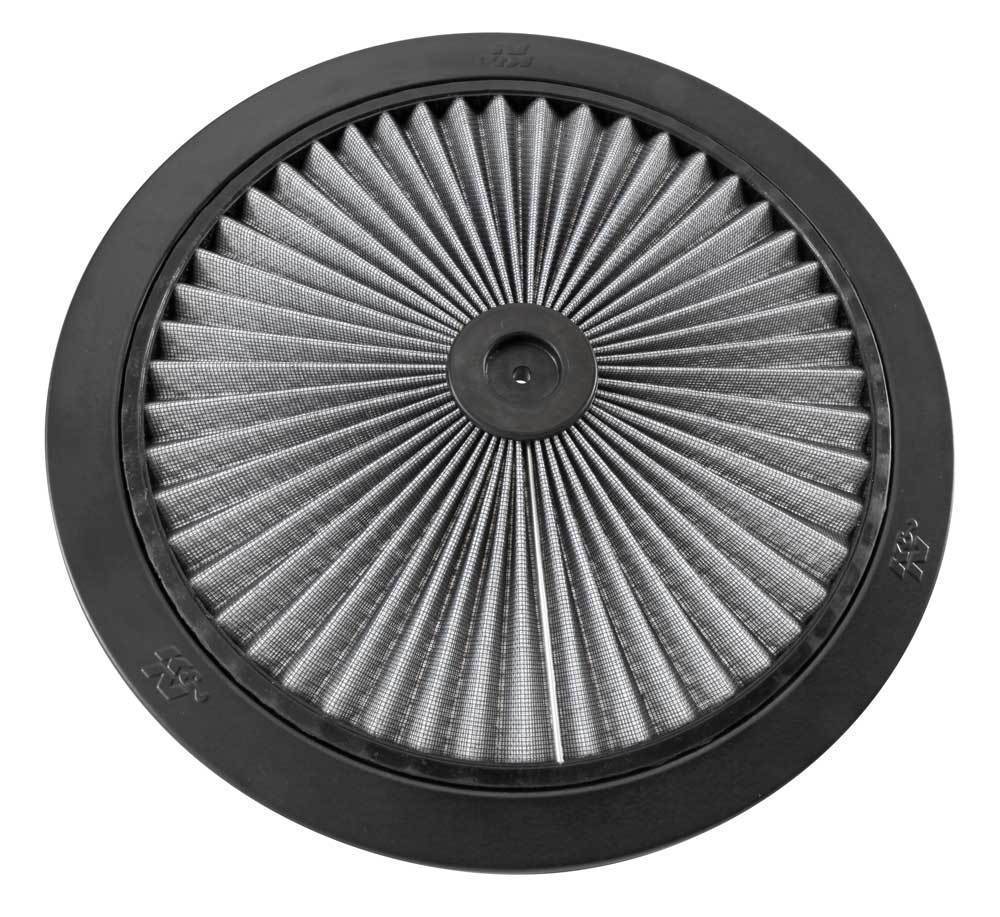 K&N Filters KN66-1400R X-Stream Air Flow Filter Top Plate 14" Od Black