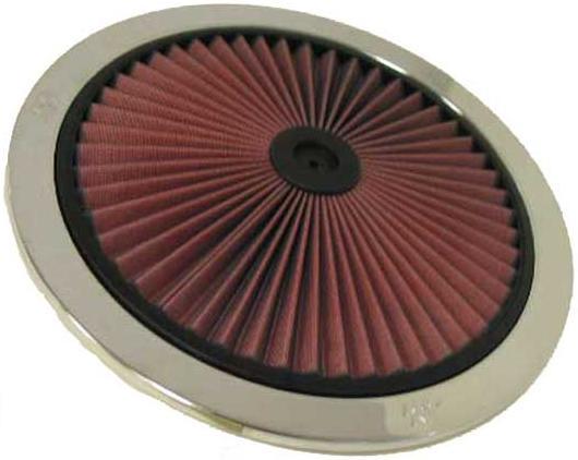 K&N Filters KN66-1401XP X-Stream Top Plate Filter Suit 14" Od, Polished
