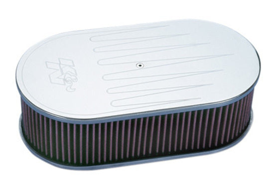 K&N Filters KN66-1490 Custom Air Filter Assembly 15 L X 8-1/4 W X 2" H Suit Neck Size 5-1/8"