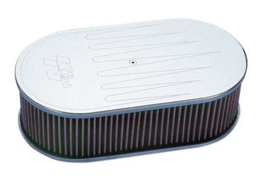 K&N Filters KN66-1490 Custom Air Filter Assembly 15 L X 8-1/4 W X 2" H Suit Neck Size 5-1/8"