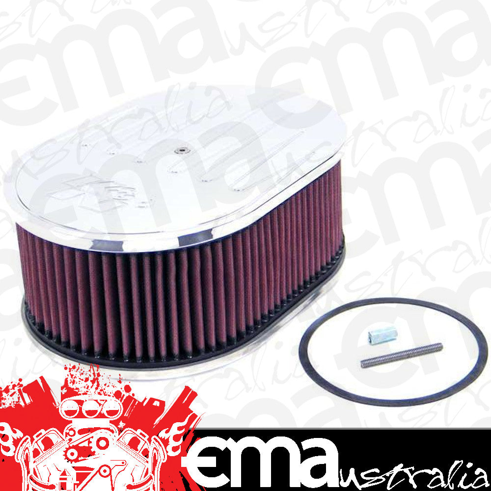 K&N Filters KN66-1540 Custom Air Filter Assembly 11-1/2 L X 8-1/8 W X 4" H Suit Neck Size 5-1/8"