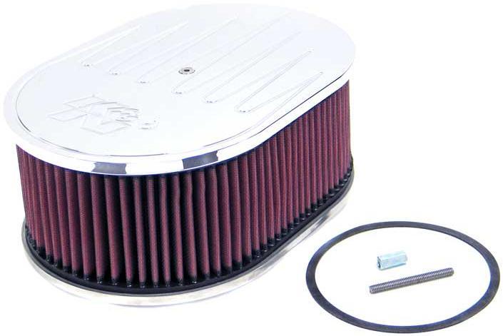 K&N Filters KN66-1540 Custom Air Filter Assembly 11-1/2 L X 8-1/8 W X 4" H Suit Neck Size 5-1/8"