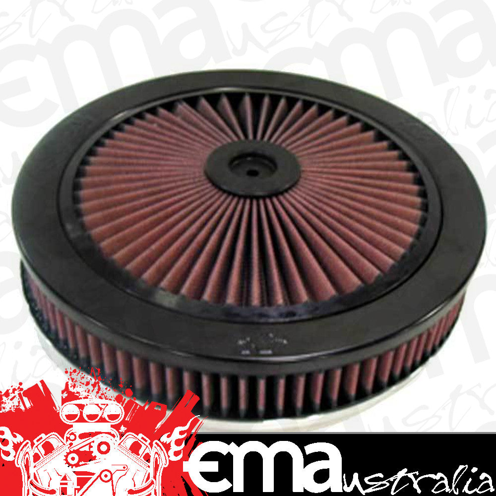 K&N Filters KN66-3110 Custom Air Filter Assembly 11 Od X 2-5/64" H Suit Neck Size 5-1/8"