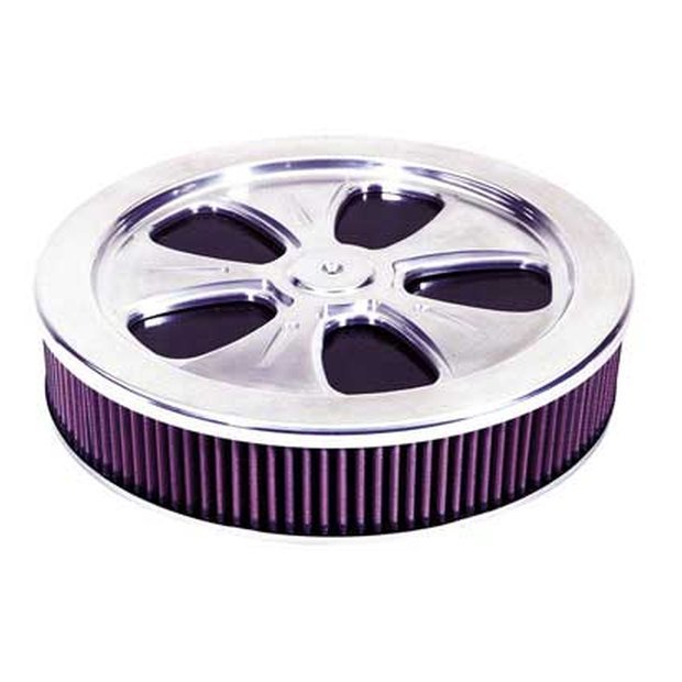 K&N Filters KN66-5100 Custom Air Filter Assembly 14 Od X 3-1/16" H Suit Neck Size 5-1/8"