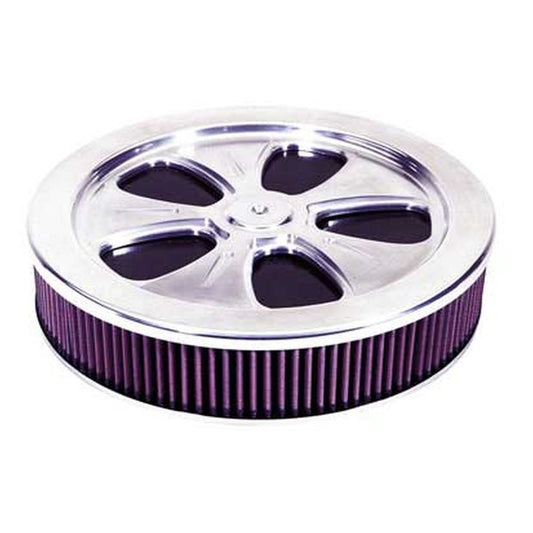 K&N Filters KN66-5100 Custom Air Filter Assembly 14 Od X 3-1/16" H Suit Neck Size 5-1/8"