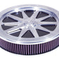 K&N Filters KN66-5110 Custom Air Filter Assembly 14 Od X 4" H Suit Neck Size 5-1/8"