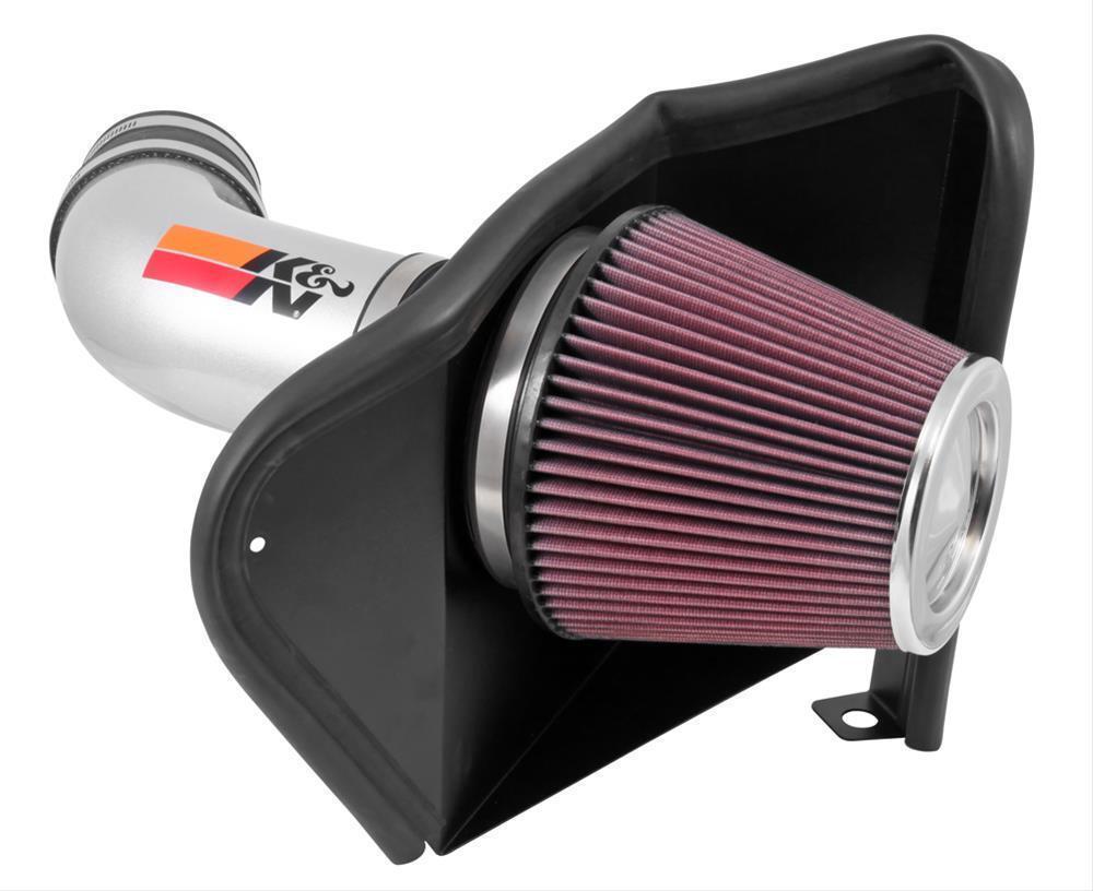 K&N Filters KN77-1567KS High-Flow Air Intake Kit 2012-15 Jeep Grand Cherokee Srt 8